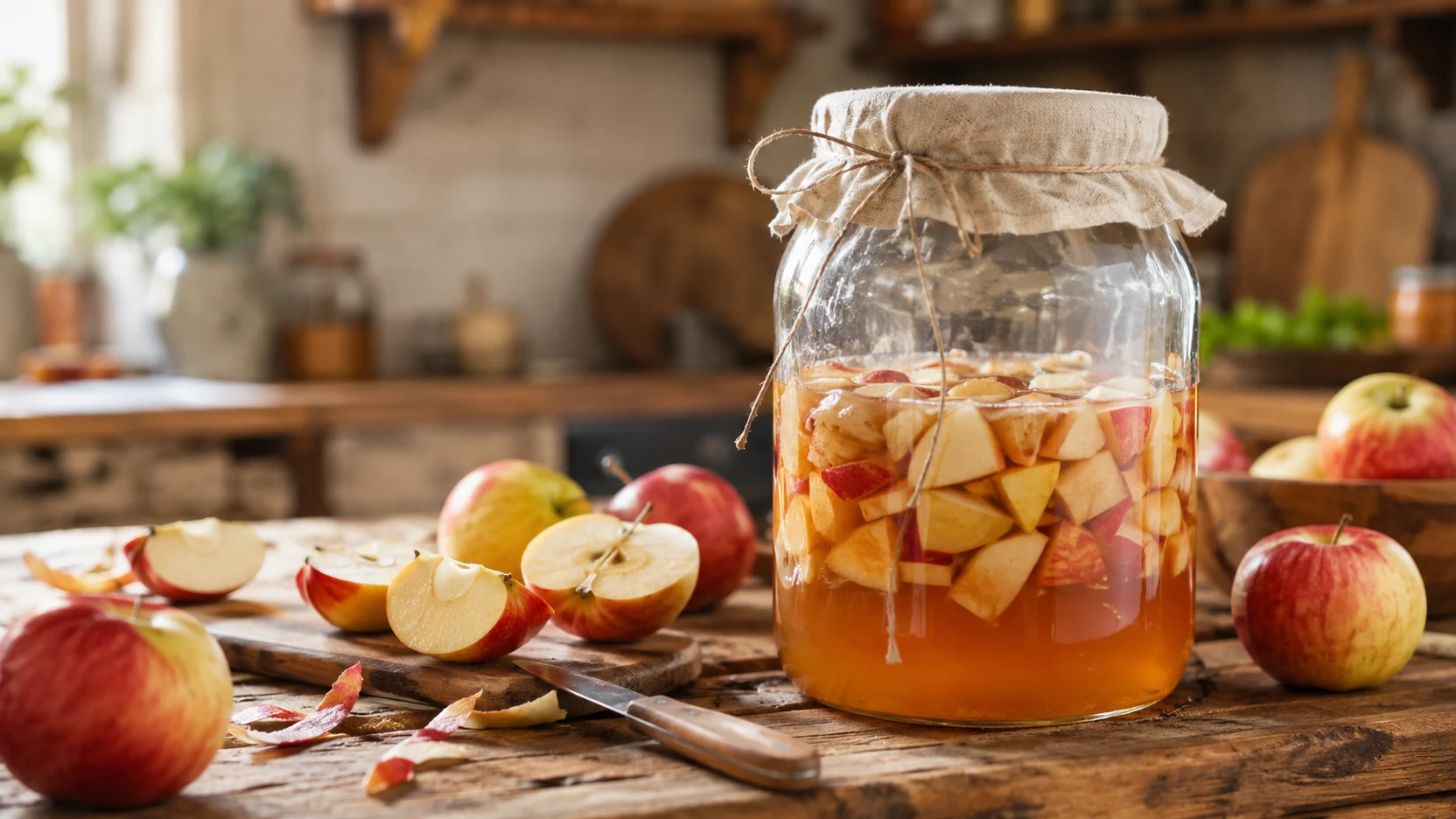Comment faire du vinaigre de cidre chez soi en 4 étapes détaillées ?