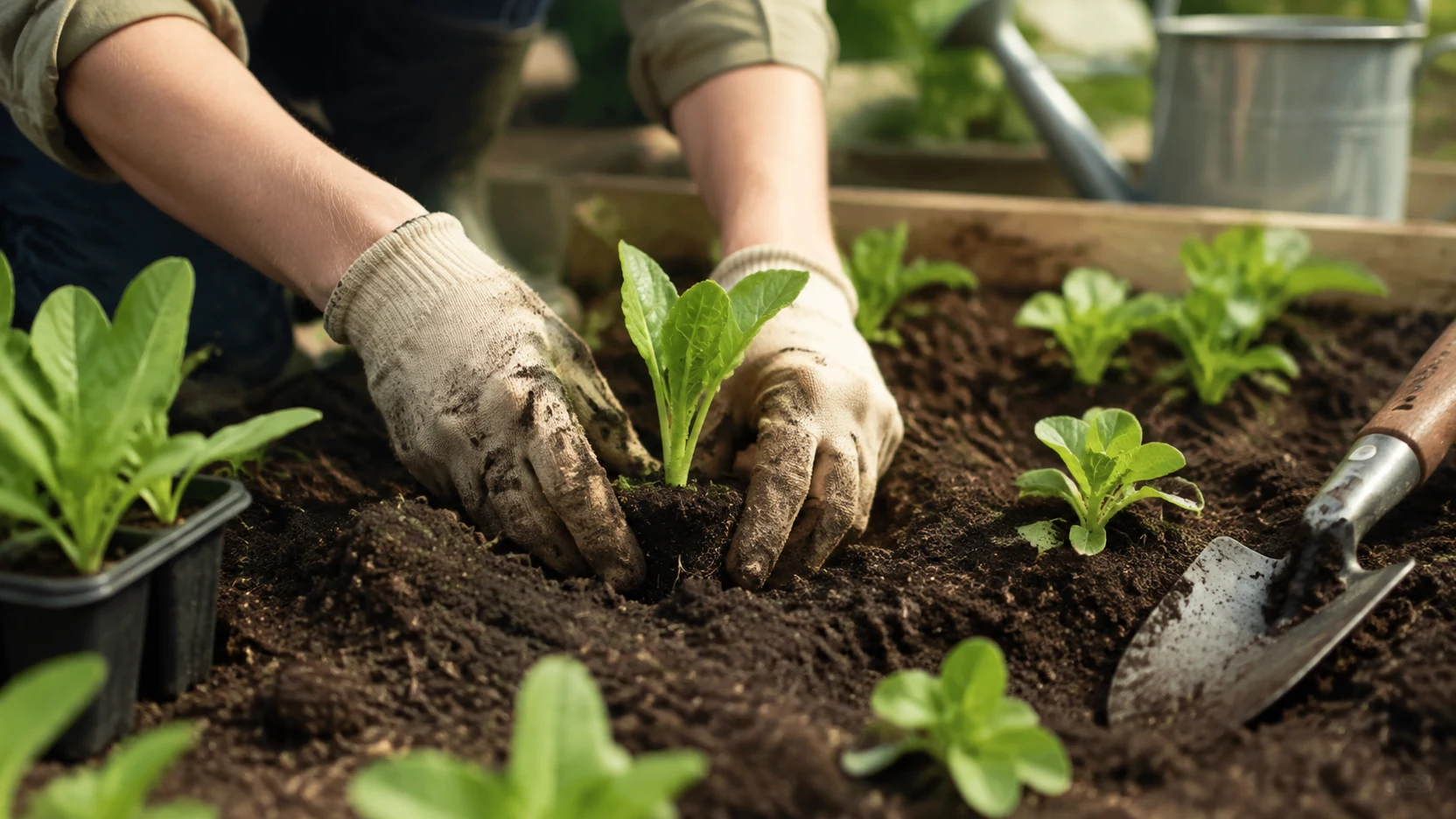 Jardinage malin : Gagner du temps et économiser l'eau au potager