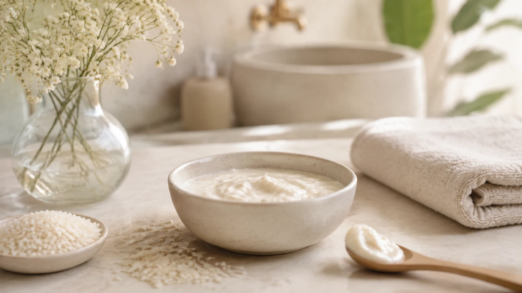 Masque au riz visage : Recettes et bienfaits pour un teint lumineux