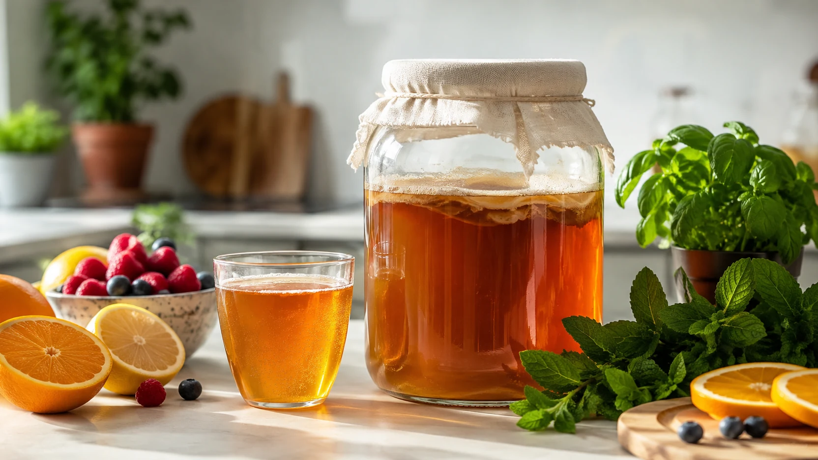 Recette kombucha : Comment préparer et aromatiser facilement